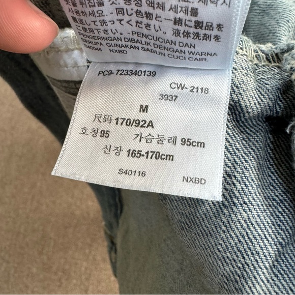 Levi’s Trucker Jacket Light Wash Denim Men’s Size Medium 100% Cotton - Picture 6 of 10